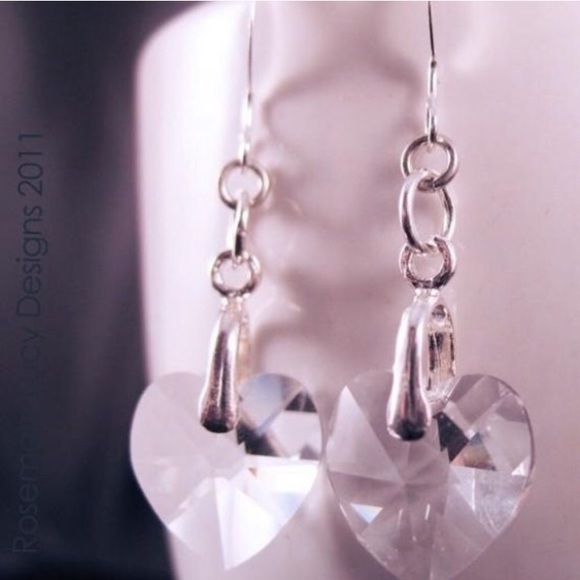 🩷❤️SWAROVSKI Edward heart sterling earrings🩷❤️🩷❤️🩷❤️🩷❤️🩷❤️🩷❤️🩷❤️🩷❤️🩷❤️ - Picture 2 of 7
